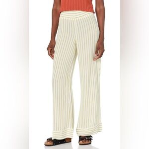 Billabong DayBreak Pull On Pant, Size Medium, Avocado and White Stripes